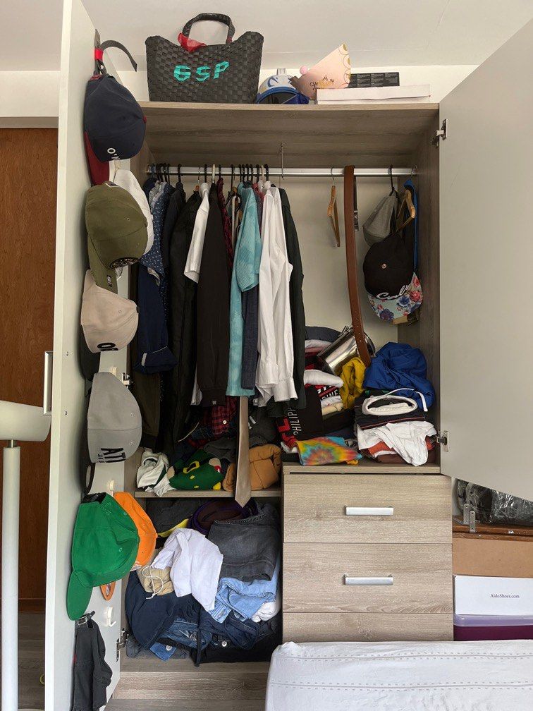 IKEA Wardrobe (Marikina City), Furniture & Home Living, Furniture, Shelves, & Racks on