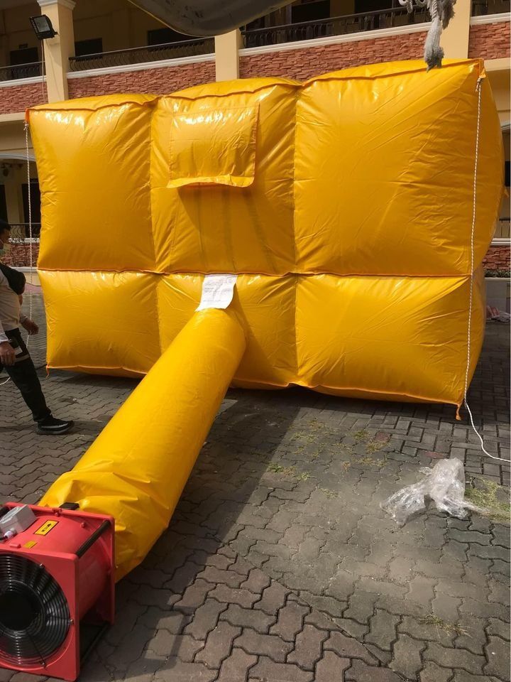 INFLATABLE RESCUE JUMP CUSHION 16M JUMPING HEIGHT, Furniture & Home