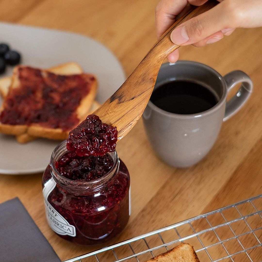 Wooden Butter Jam Spreaders Cheese Handy Jam Cream Condiment