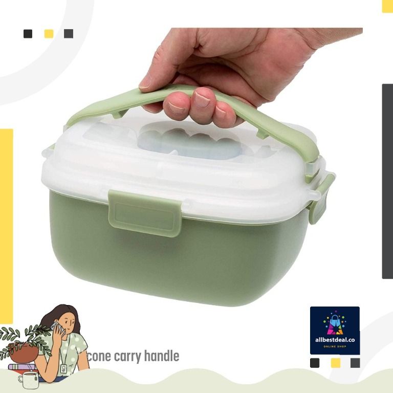 Goodful Stackable Lunch Box Container, Bento Style Food Storage with  Removeable