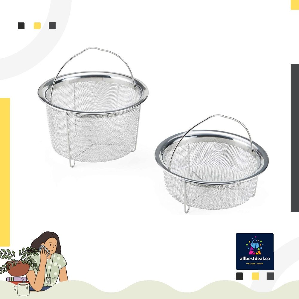 Instant Pot 2-pc. Mesh Steamer Basket Set