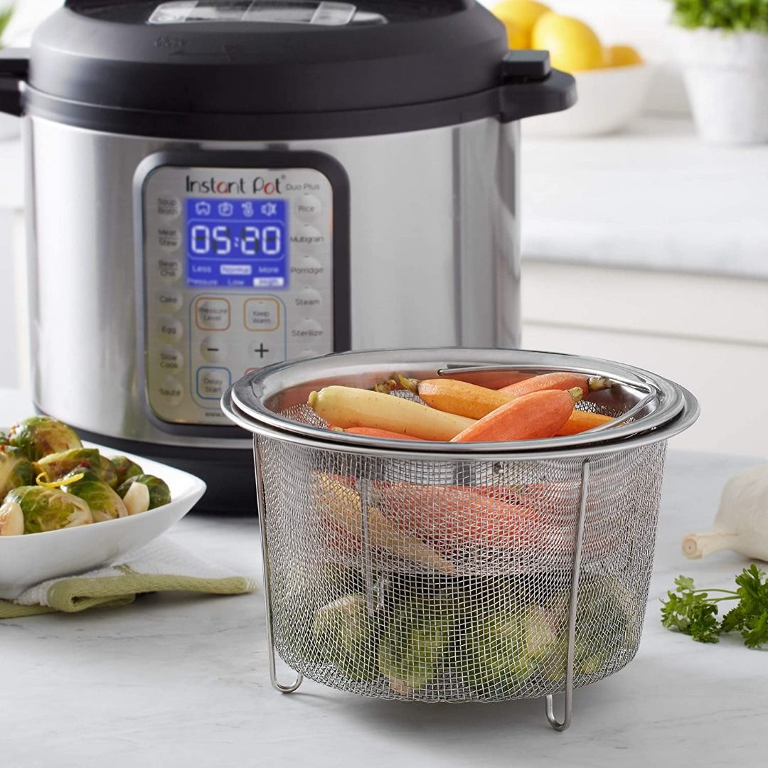 instock Instant Pot 5252247 Official Mesh Steamer Baskets Set Of 2 Stainless Steel
