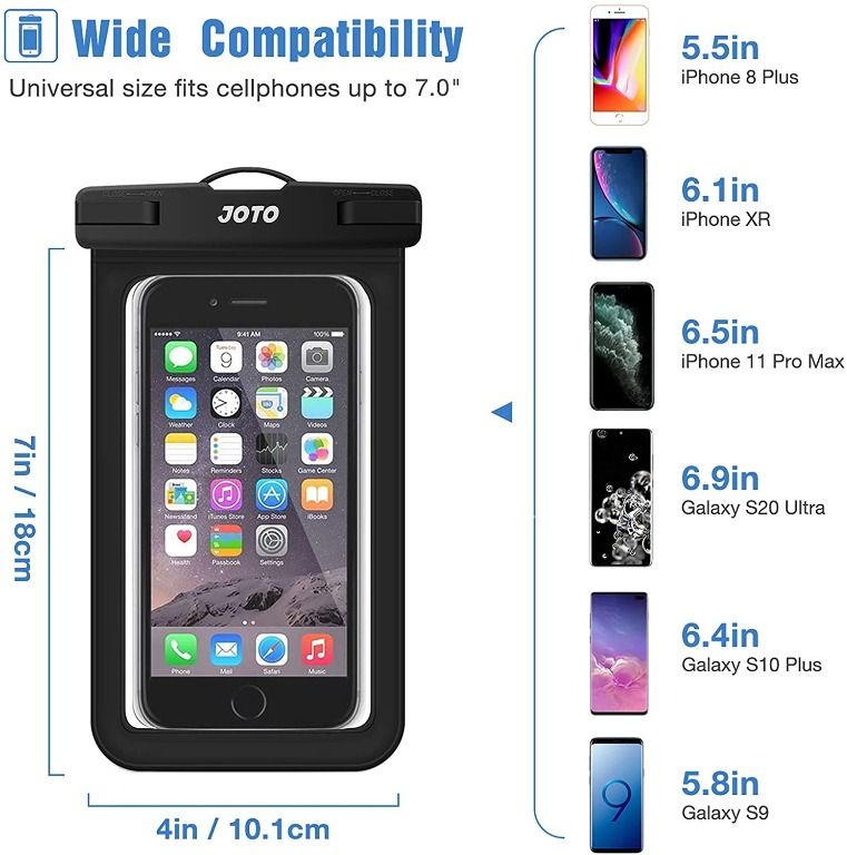 instock JOTO Universal Waterproof Pouch Cellphone Dry Bag Case