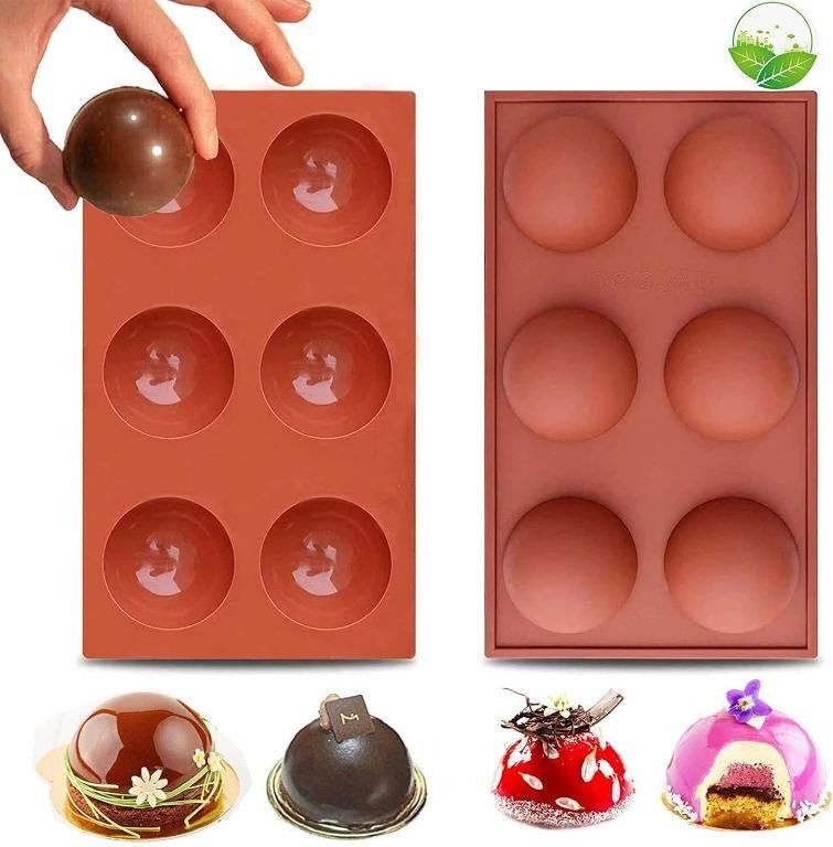 7cm Chocolate Sphere Mould, Chocolate Ball Moulds, Chocolate Bomb