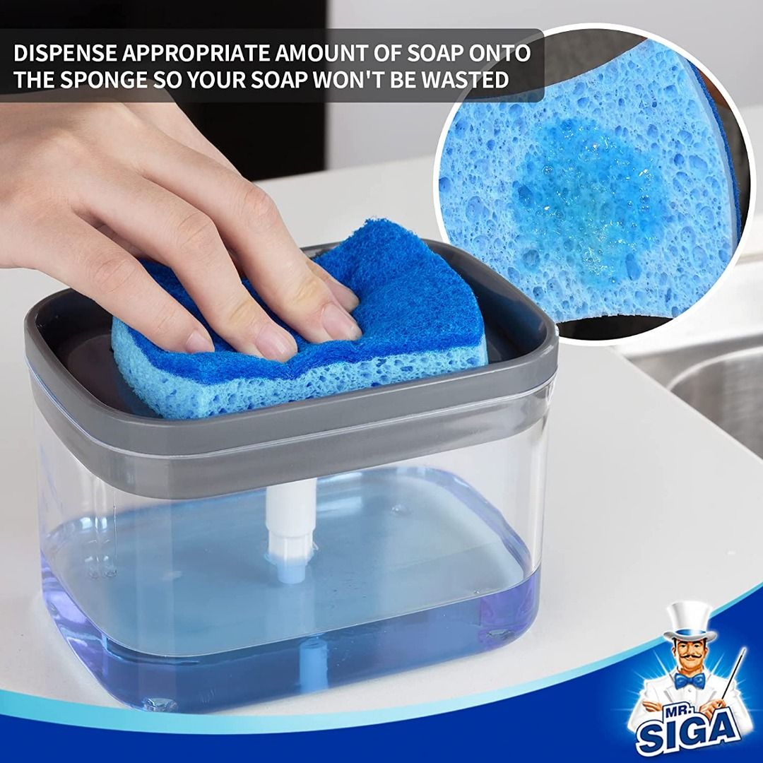 MR.SIGA Non-Scratch Dish Sponges