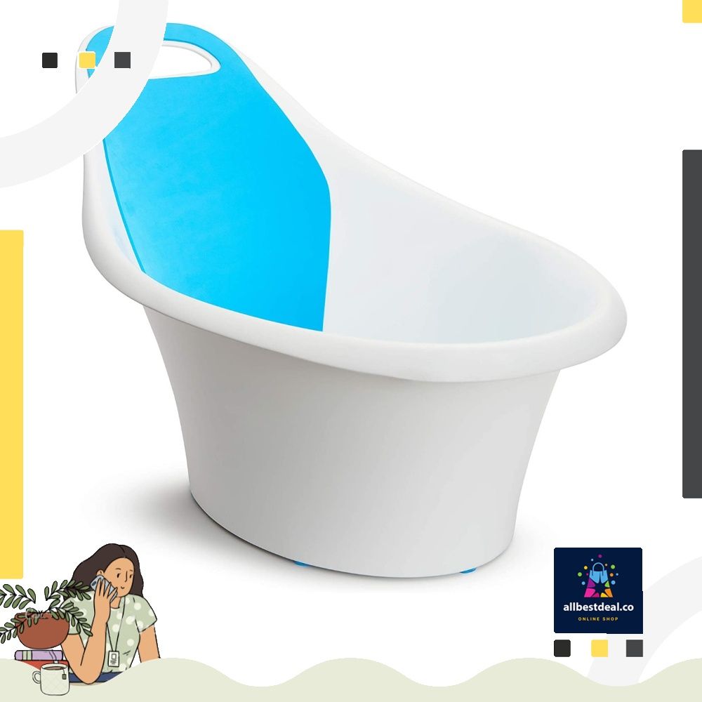 instock Munchkin Sit and Soak Baby Bath Tub 0 12 Months White