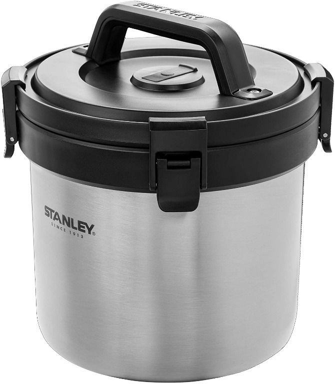Stanley Classic Legendary Vacuum Insulated Food Jar 24oz – Stainless Steel,  Naturally BPA-free Container – Keeps Food/Liquid Hot or Cold for 15 Hours –  Leak Res…