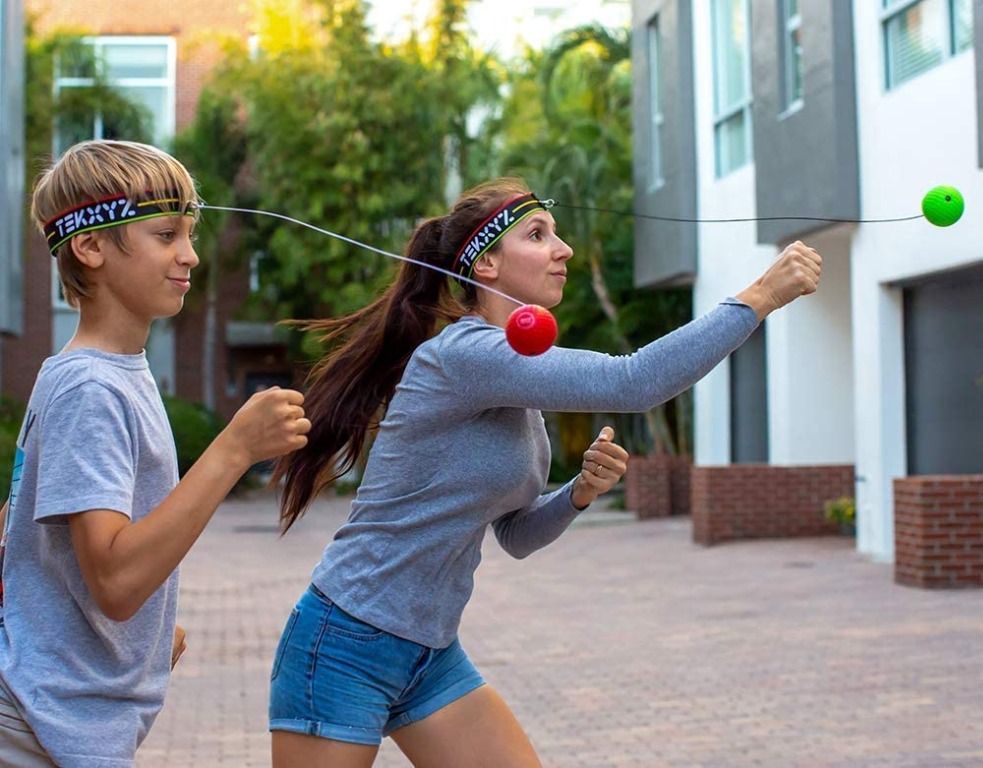 Boxing headband tennis ball clearance