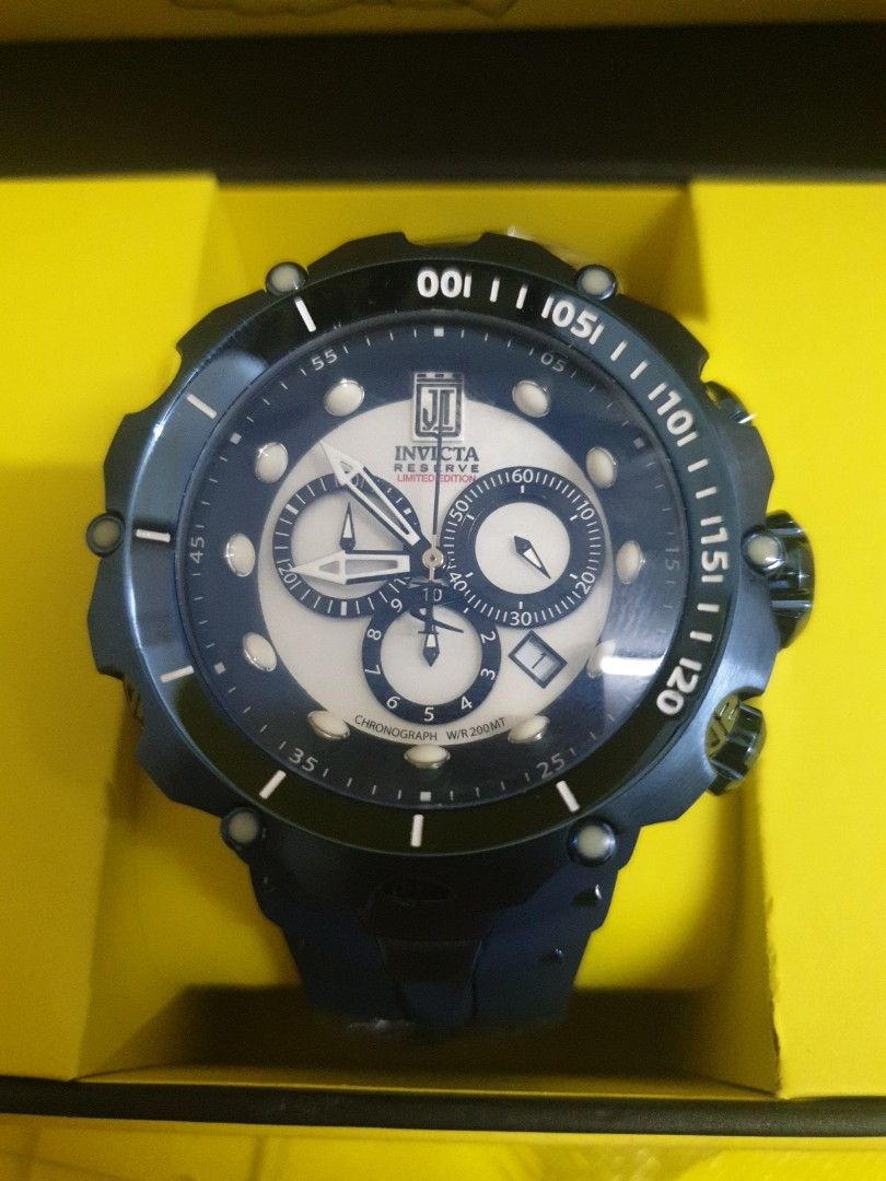 Invicta Jason Taylor Venom Gen 2 ice Blue Swiss Movement 5040D