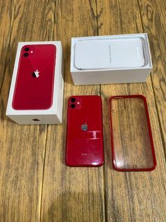 Iphone 11 128gb Red imei teregister Bisa COd dan TT
