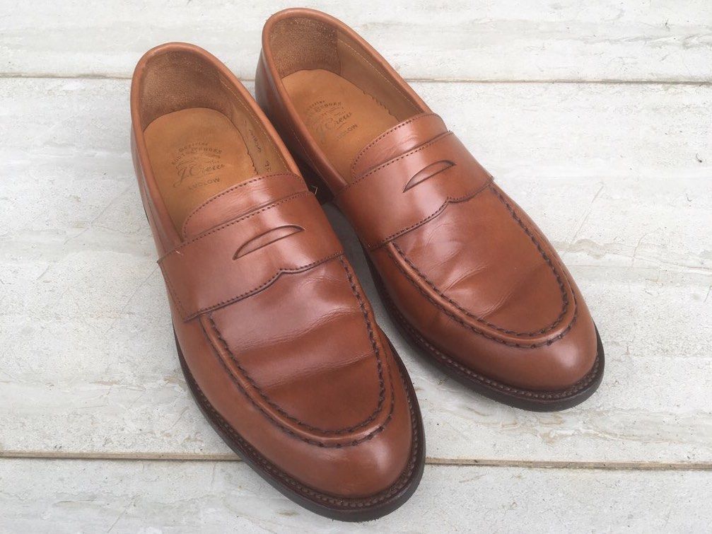 J crew ludlow penny loafer sale