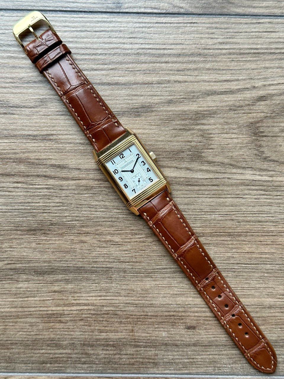 Jaeger LeCoultre JLC Reverso Grande Taille, Luxury, Watches on Carousell