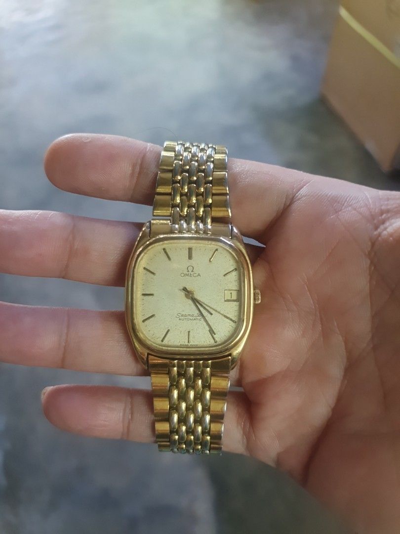 jam omega seamaster automatic swiss original vintage