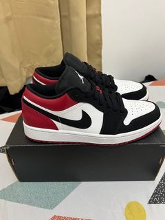 Jordan 1 Low Blacktoe