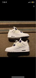 Jordan 4 metalic purple