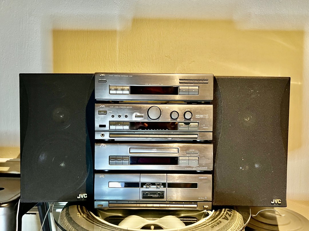 JVC Stereo Component, Audio, Soundbars, Speakers & Amplifiers on Carousell