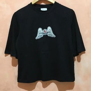 Kaos moncler genius x palm angels crop tee original thrift