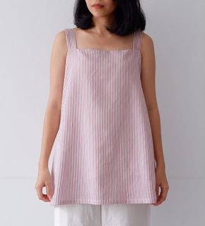 KIRA top red stripes (S)