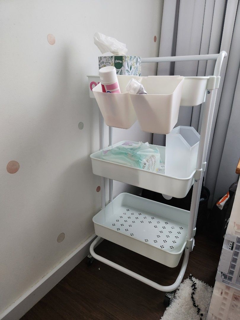 Ikea diaper changing cart top