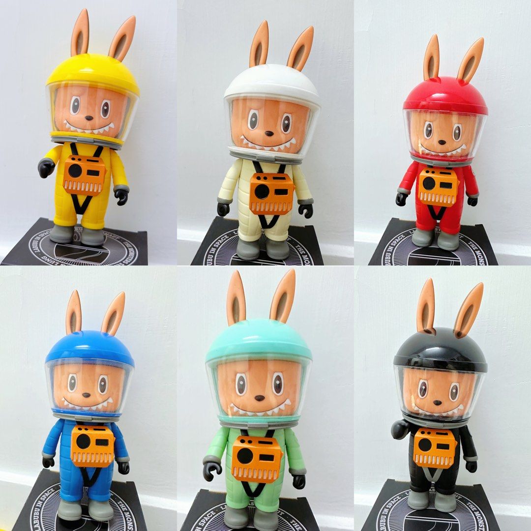 Labubu Astronaut Set of 6 Kasing Lung zimomo 太空人, 興趣及