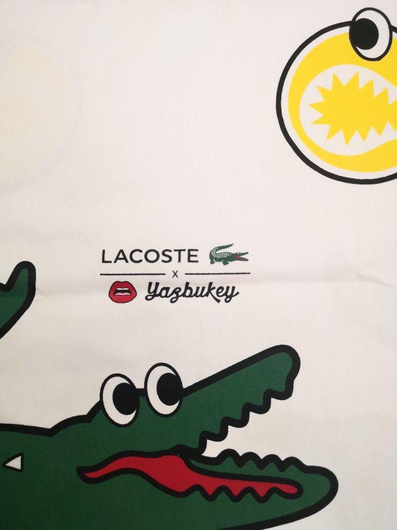 Lacoste x Yazbukey Tote Bag, Women's Fashion, Bags & Wallets, Tote Bags