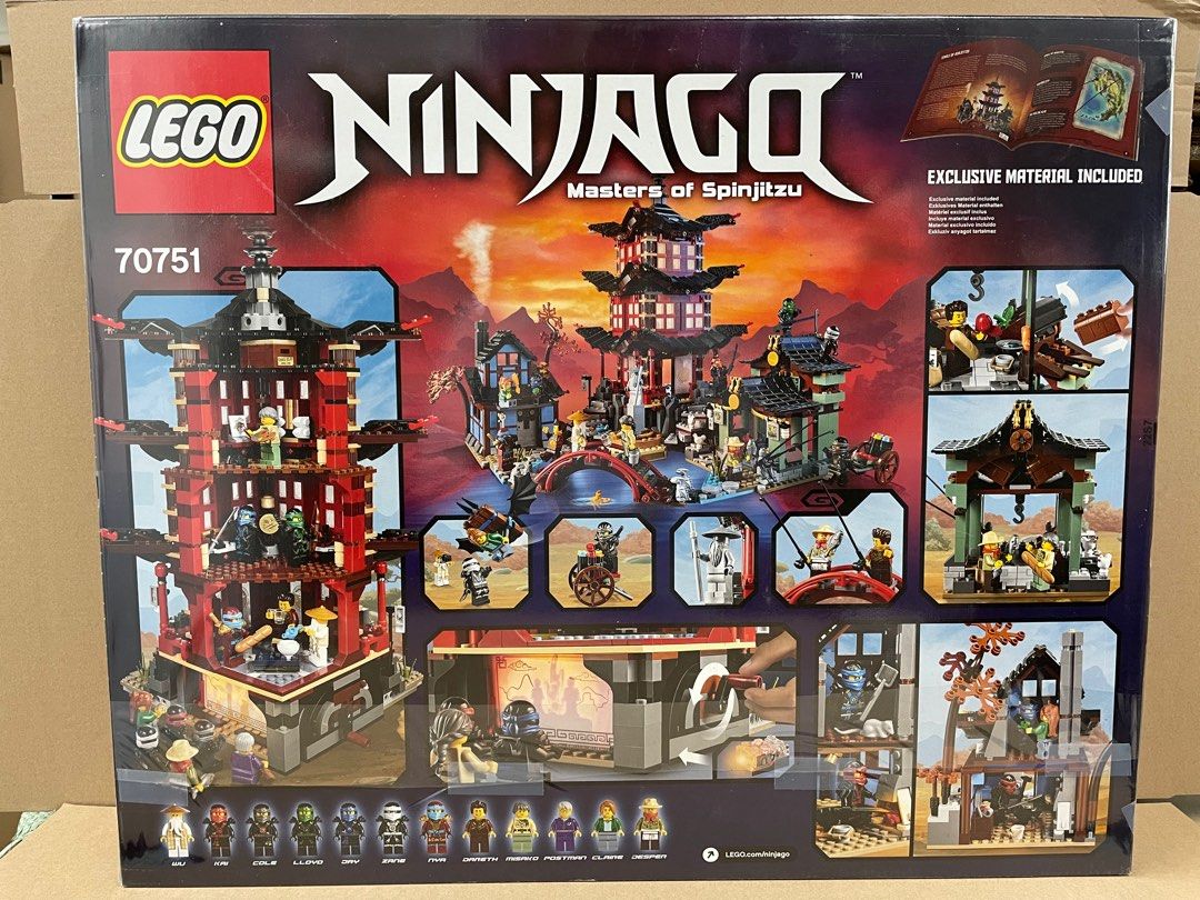 70751 Ninjago Temple 興趣及遊戲, 玩具& Carousell