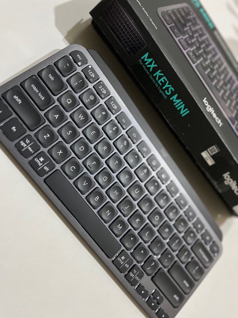 Logitech MX Keys Mini - graphite color, Computers & Tech, Parts ...