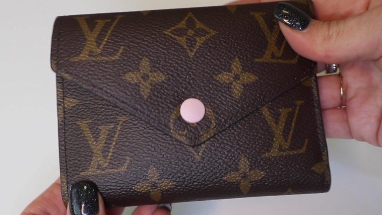 Rose Ballerine M62360 Victorine Wallet LOUIS VUITTON BROWN