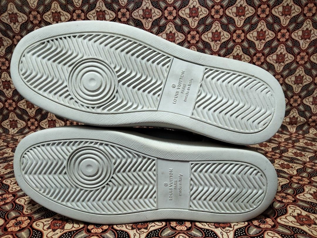 Louis Vuitton Rivoli White Pink Grey Unauthorized Authentic Lost Tag Insole  22.5 cm