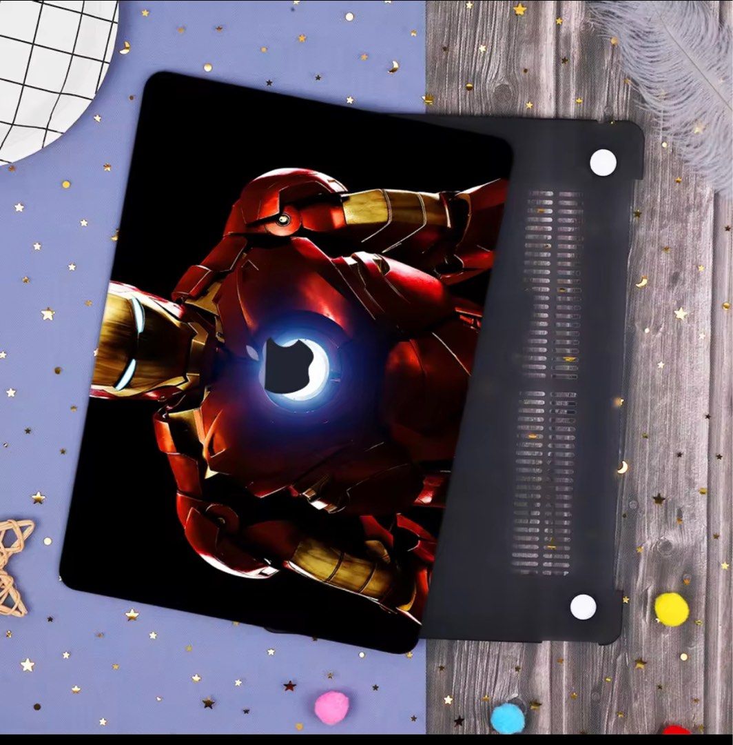 Iron man macbook cover clearance