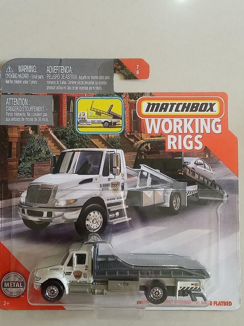 Matchbox 2020 Working Rigs International Durastar 4400 Flatbed