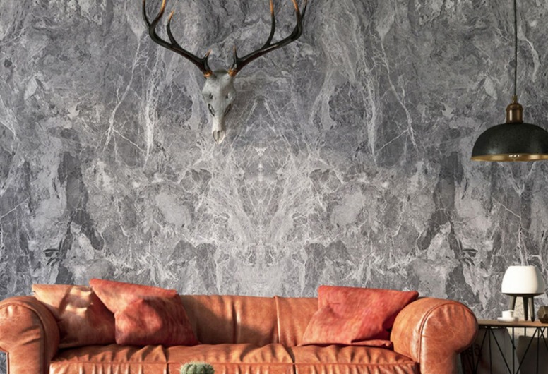 Matte Dark Grey Marble Wallpaper Furniture Wrap Wall DIY Self Adhesive  Sticker Water Proof Toilet Bath Room Contact Paper Furniture Cabinet Table  Counter Top Wrap Decal Vinyl Cafe Living Room Office Home