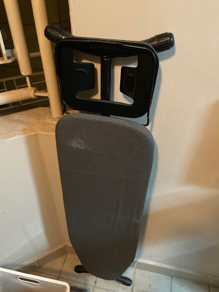 Medium sized grey ironing board, Furniture & Home Living, Cleaning