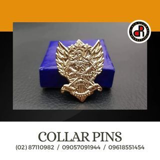 Metal pins cuff links acrylic collar pin