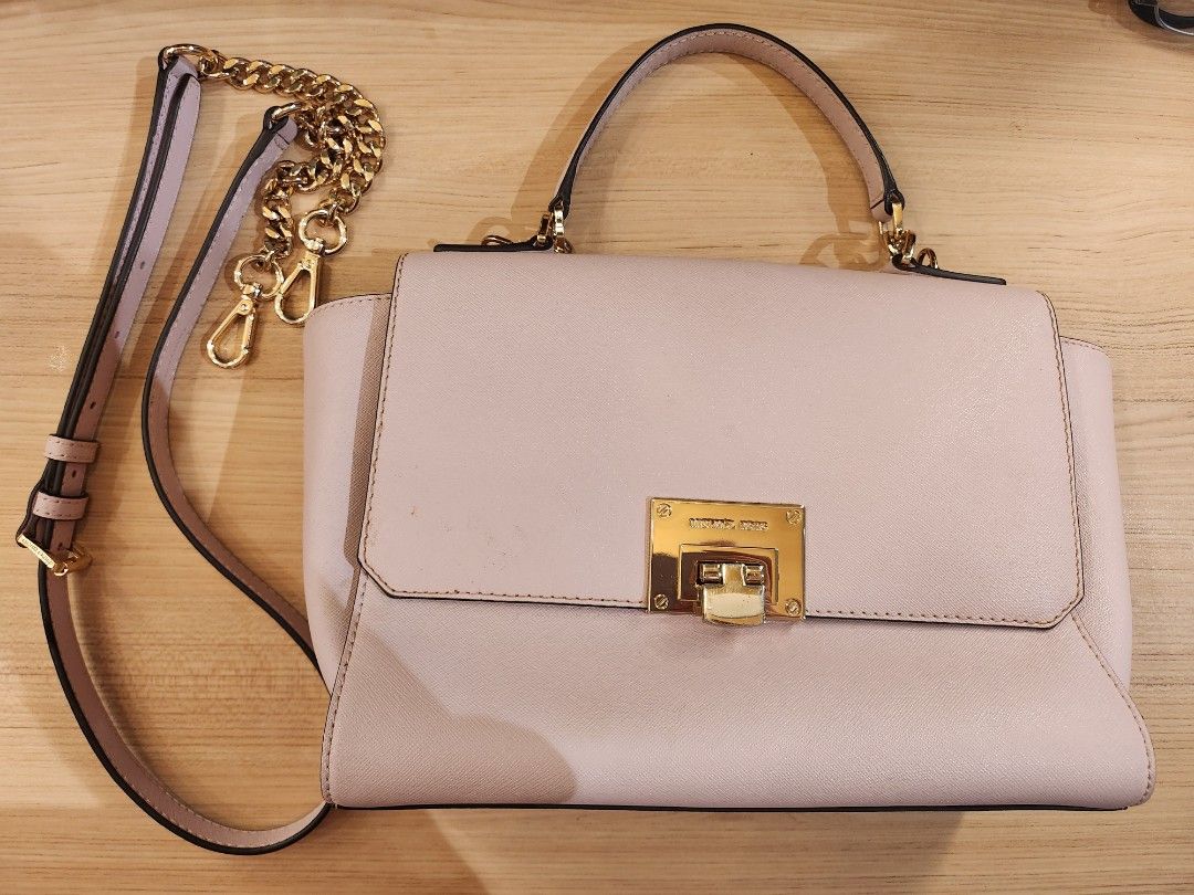 Michael Kors crossbody pink bag, Luxury, Bags & Wallets on Carousell