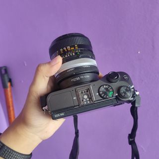 Mirrorless Kamera Canon EOS M6 Mulus + Pemakaian Jarang