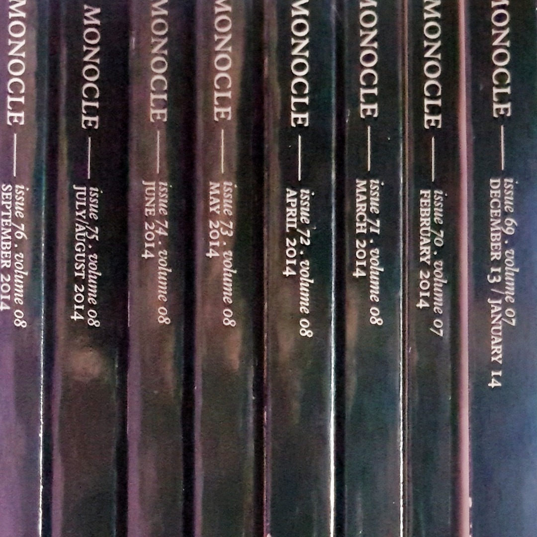 MONOCLE Magazine 8-Volume Set on Carousell