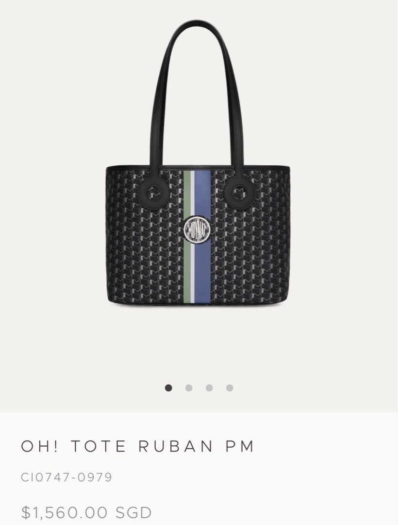 MOYNAT-OH! TOTE RUBAN PM for sale, Luxury, Bags & Wallets on Carousell