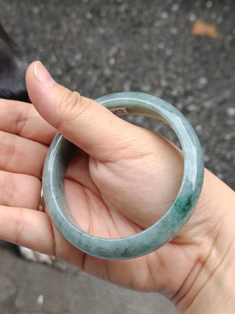 Myanmar Jade bangle 62mm