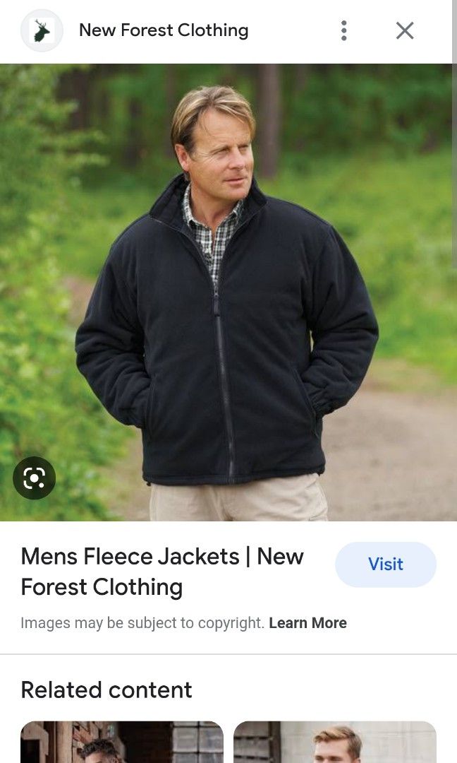 Natural reflections store fleece jacket