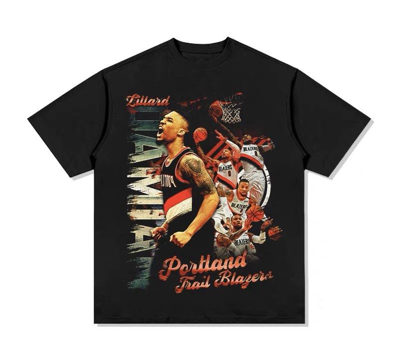 Portland Trail Blazers Damian Lillard #0 man Jersey, Basketball uniform,  Retro Breathable Basketball Swingman Jersey 