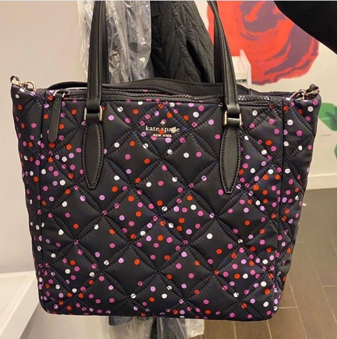 Kate spade confetti tote sales