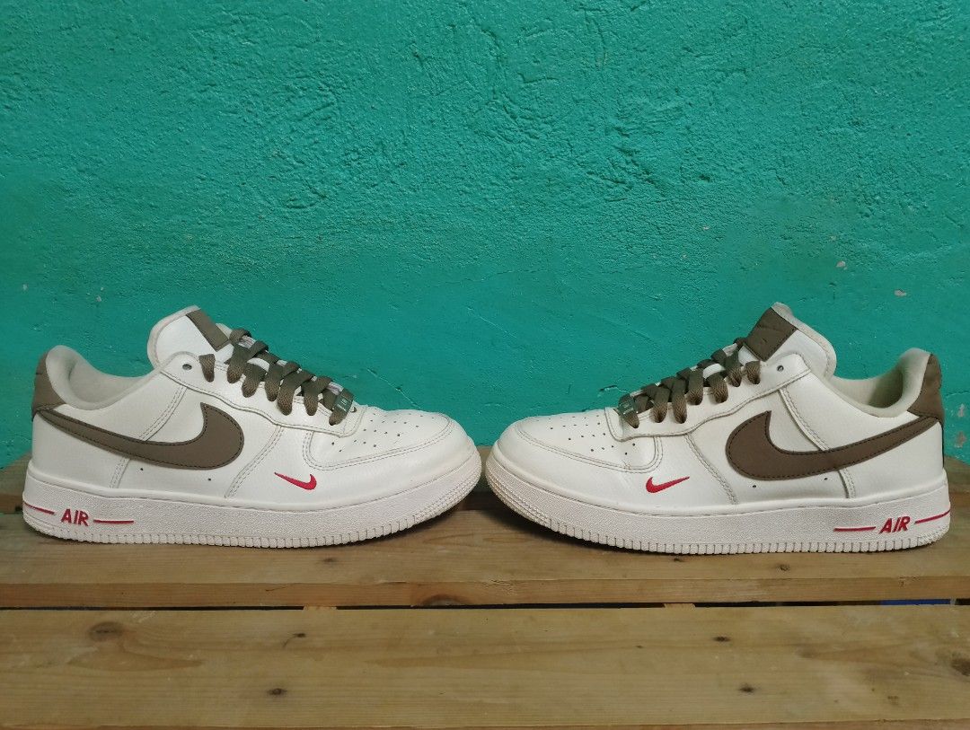 Air Force 1 Low Premium White Brown Us10