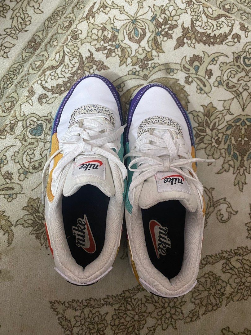 Nike air max 90 white size 5 on sale