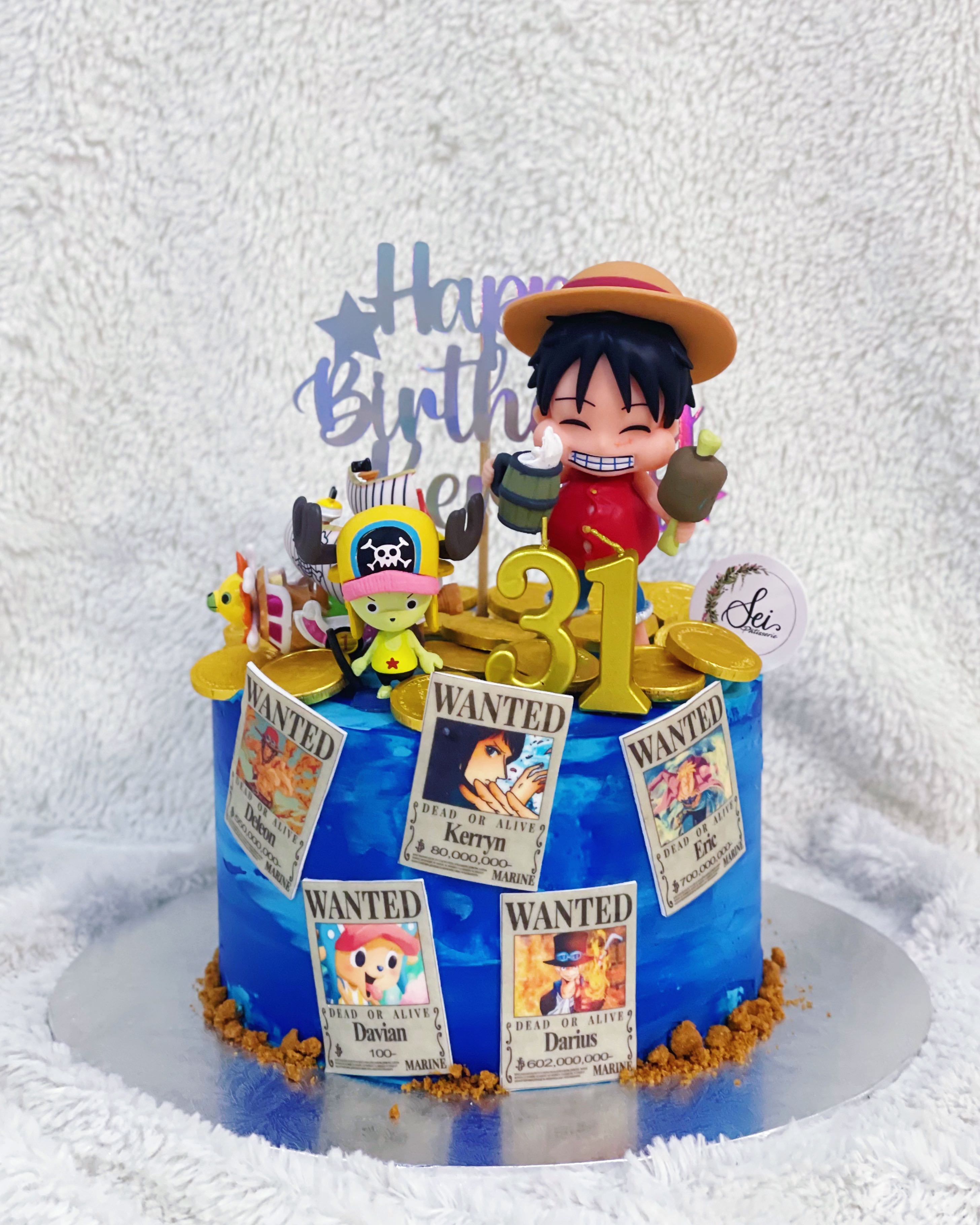 One Piece Theme for Luffy - Sweet Delight Decorations