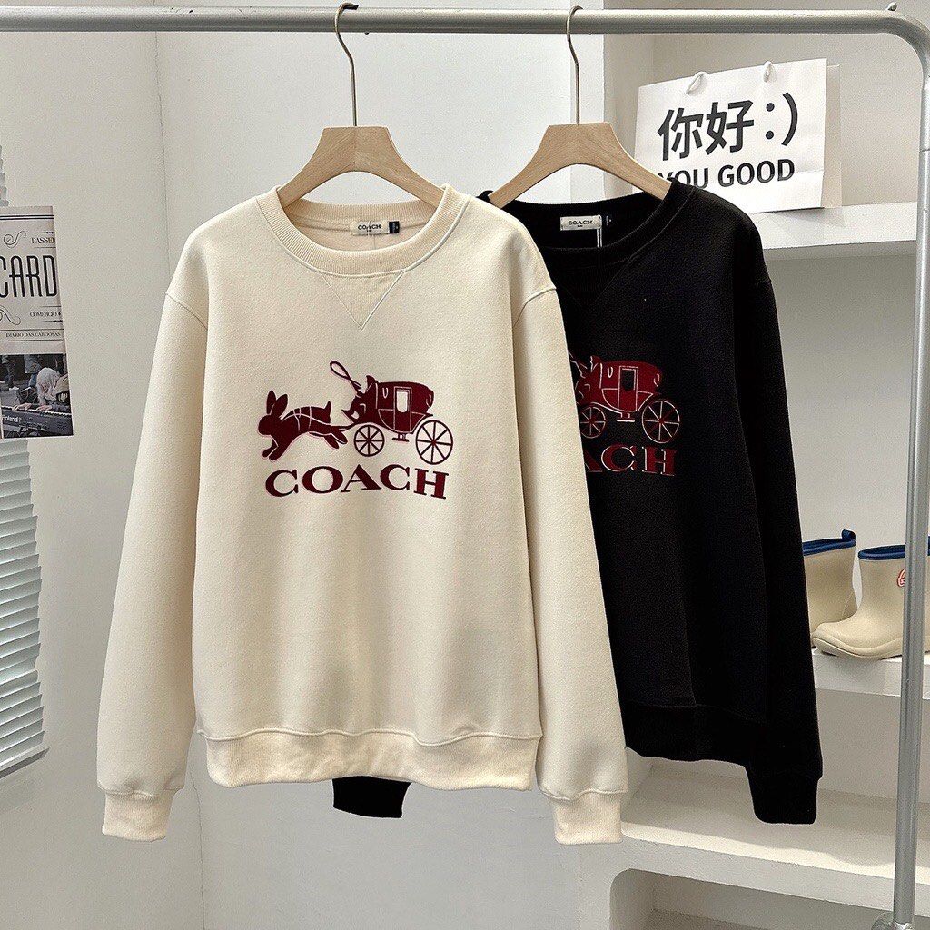 Coach bunny sale sweater