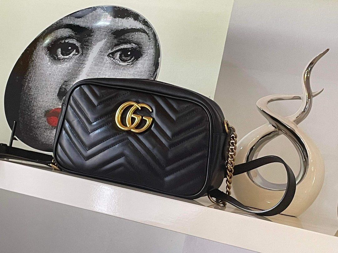 Original Gucci Marmont Camera Bag