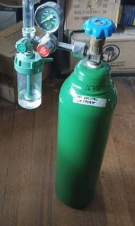 Oxygen tank good as bnew for sale