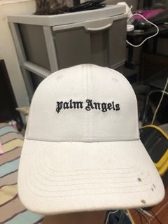 Palm Angels White Dad Cap
