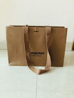 Paper bag/paperbag/tas kertas/kantong belanja Burberry London original